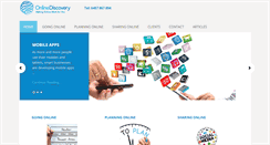Desktop Screenshot of online-discovery.com.au